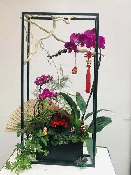 组合盆栽业余组一等奖获奖作品(花乡花卉嘉年华供图)