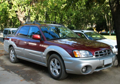 全新斯巴鲁baja公布,定位于皮卡车型