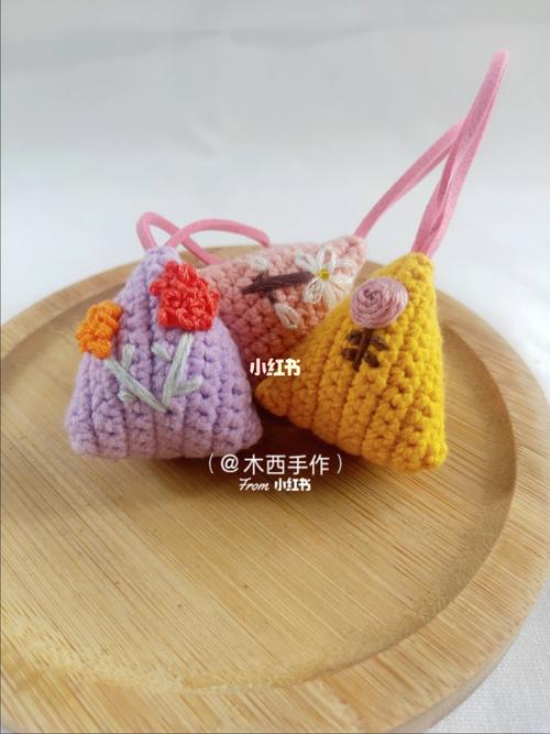 钩针端午香包(附图解)_端午_钩针_钩针编织_兴趣爱好_手工