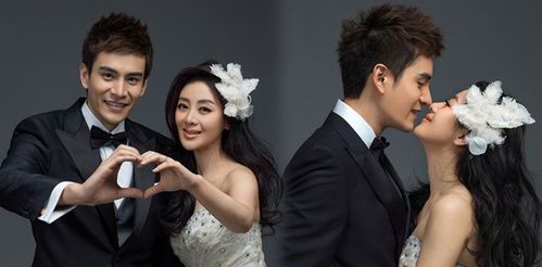 小李琳唯美婚纱照曝光 与经超大秀幸福甜蜜