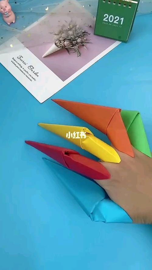 折纸虎爪_折纸_教程_折纸教程_兴趣爱好_手工