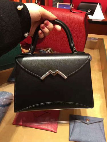 moynat ~mini gabrielle 黑色box皮