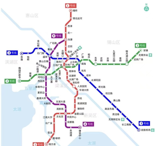 常州方向,地铁3号线将北延接常州武进(经开),与常州地铁2号线连通.