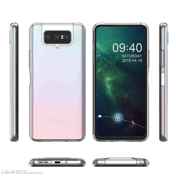华硕zenfone7真机图曝光首款翻转镜头5g旗舰来了