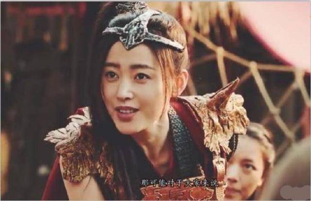 (张天爱在《武动乾坤》中表演卖力)