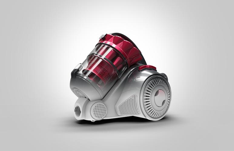 吸尘器产品渲染|三维|产品|阿布arron - 原创作品