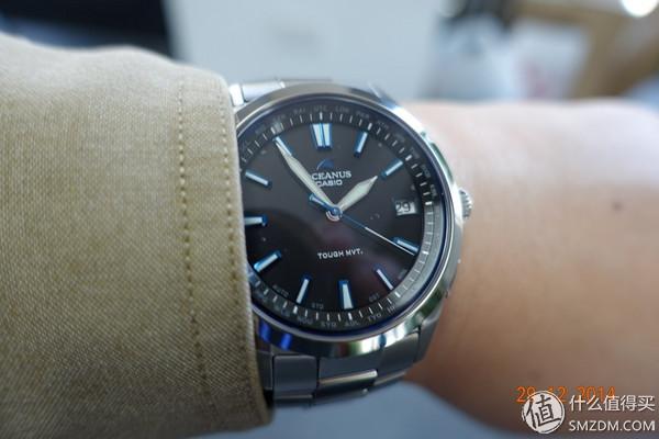 手表科技的结晶:casio 卡西欧 oceanus 海神 s100 男款腕表