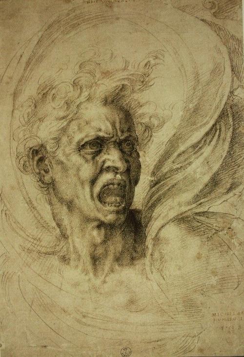 米开朗基罗的素描 (一)