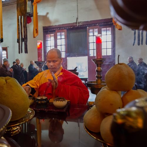真如禅寺闭关仪式