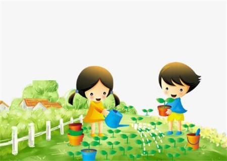 2019植树节卡通图片大全312植树节朋友圈配图