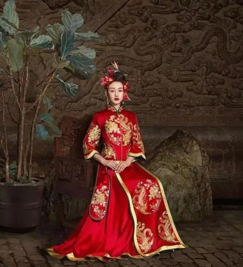 3分钟带你看懂中国古代女子嫁衣色彩版型制式演变