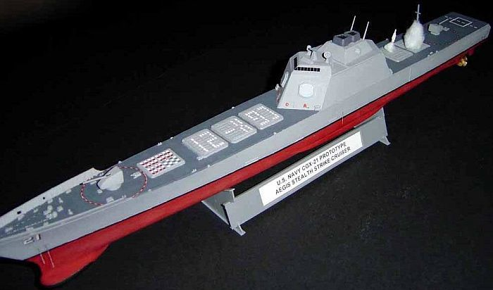 美国当年的cg21驱逐舰是不是核动力方案