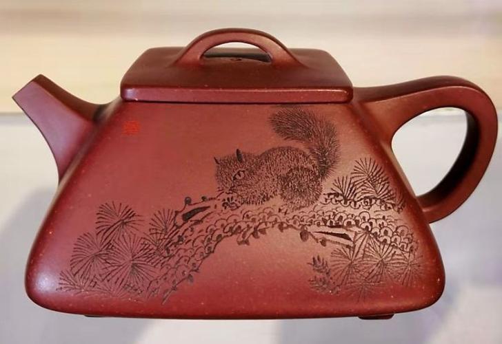 独成格调李守敬紫砂陶刻艺术作品欣赏二