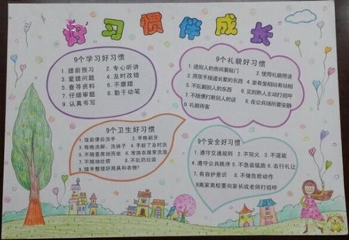 三年级关于品格手抄报 三年级手抄报-蒲城教育文学网