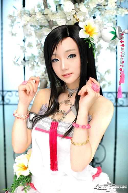 性感裸足诱惑 螺旋猫《剑灵》绝色美女cos欣赏