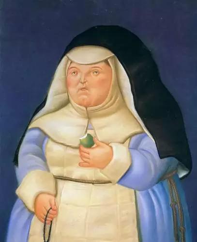 十九世纪法国画家威廉·阿道夫·布格罗《百合花与圣母玛利亚》 到了