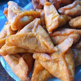 大潮汕金光闪闪的油粿 ( . )