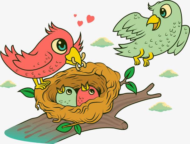 关键词 : 小鸟,喂食,鸟窝