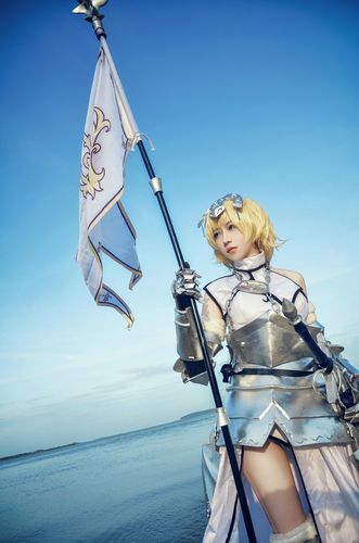 高颜值小姐姐贞德cos!