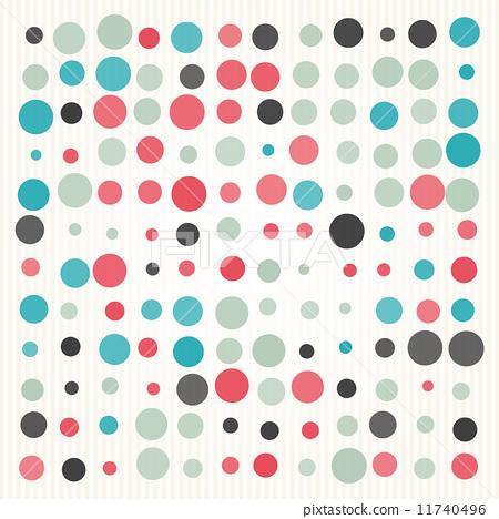 abstract dotted colorful background 11740496