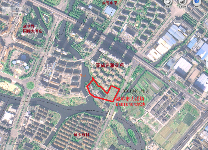 临海杜桥镇环城北路西段南侧地块