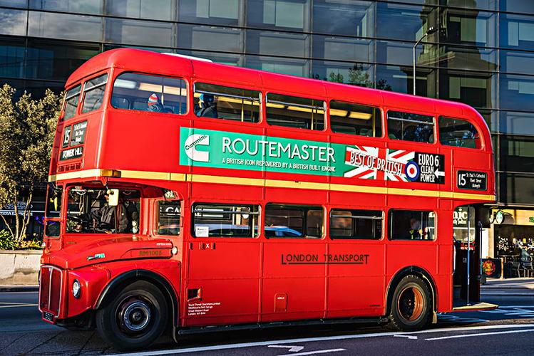 英格兰,伦敦,红色,双层巴士,伦敦双层巴士,巴士