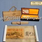 清明上河图全图玉轴礼品木盒装 中国特色礼品 收藏