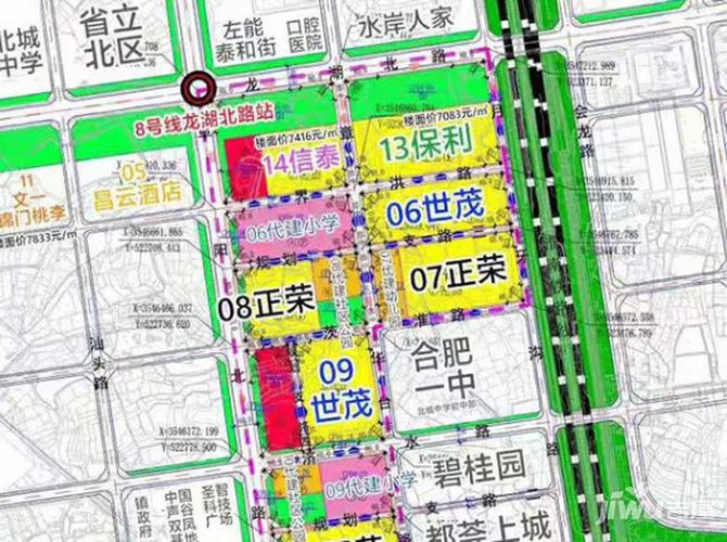 北城正荣府规划图
