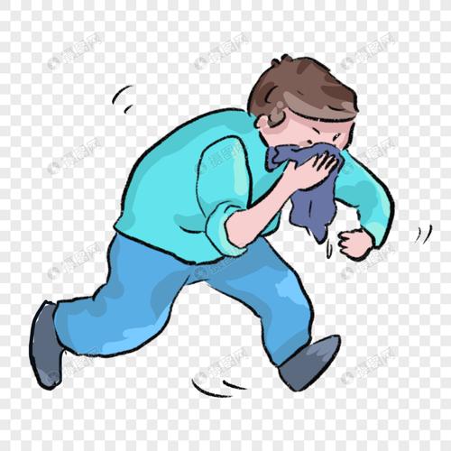 男生逃跑