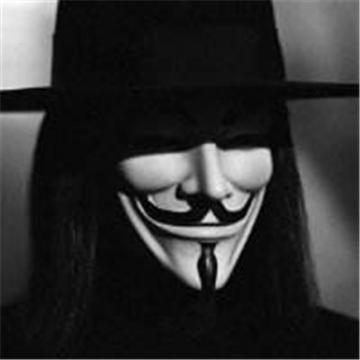 v字仇杀队面具男头像 v字仇杀队头大图男