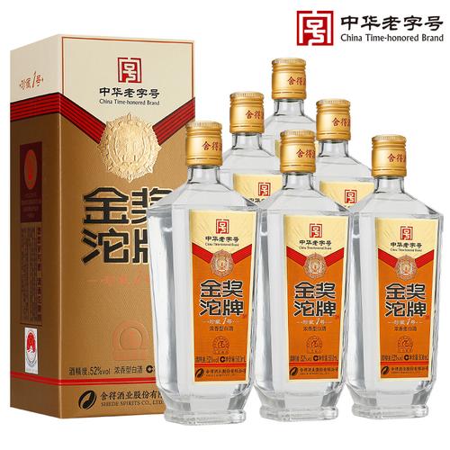 舍得酒业金奖沱牌白酒整箱特价纯粮食酒52度6瓶礼盒装