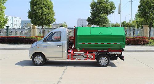 福田奥铃t3小勾臂垃圾车(汽油)