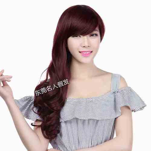 韩版大波浪女士长假发逼真自然黑长卷发整头套梨花卷蓬松卷包邮