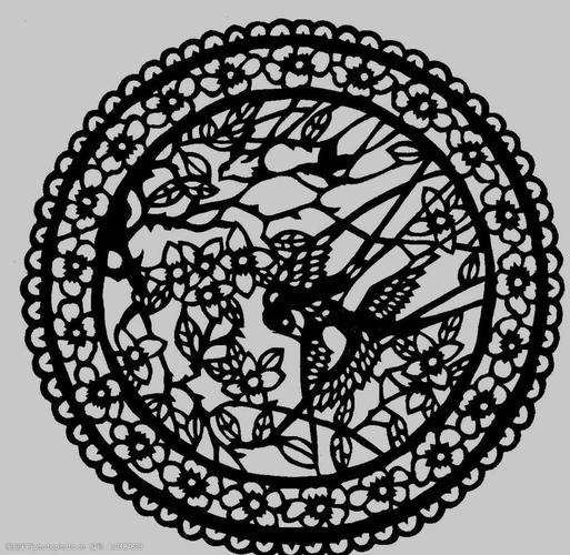 传统文化剪纸艺术图片