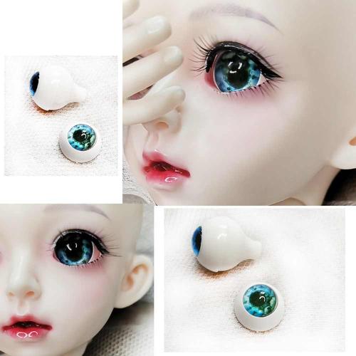 18mm 20mm 22mm blue forest abyss print acrylic doll"s eyeballs