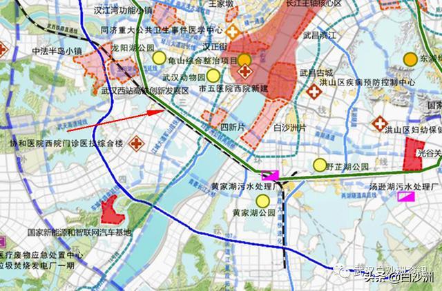 西武高铁和白沙洲公铁两用大桥是什么关系