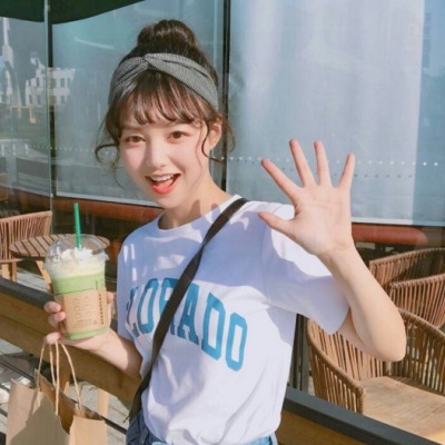 丸子头女生头像唯美小清新2020最新 晚一点遇见成熟的我