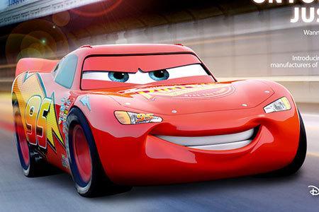 闪电麦昆简笔画步骤赛车