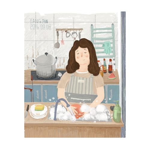 洗碗