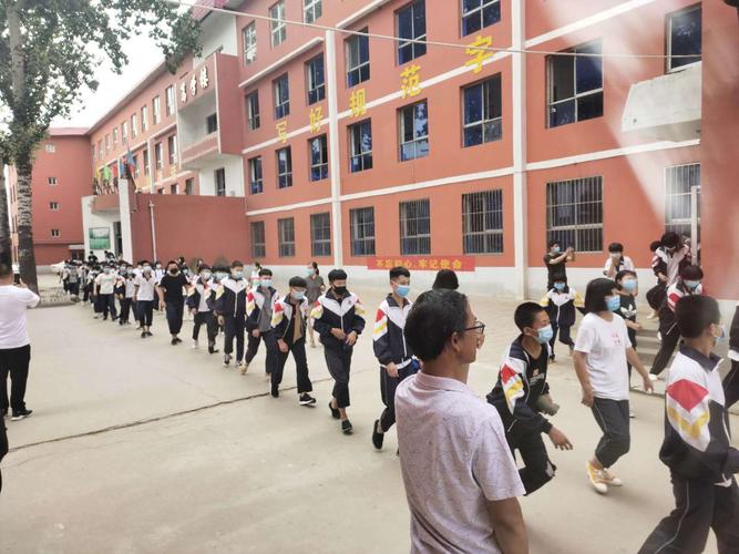 河北省赵县第二中学紧急疏散暨消防演练