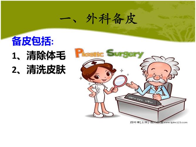 外科备皮范围及引流管的护理