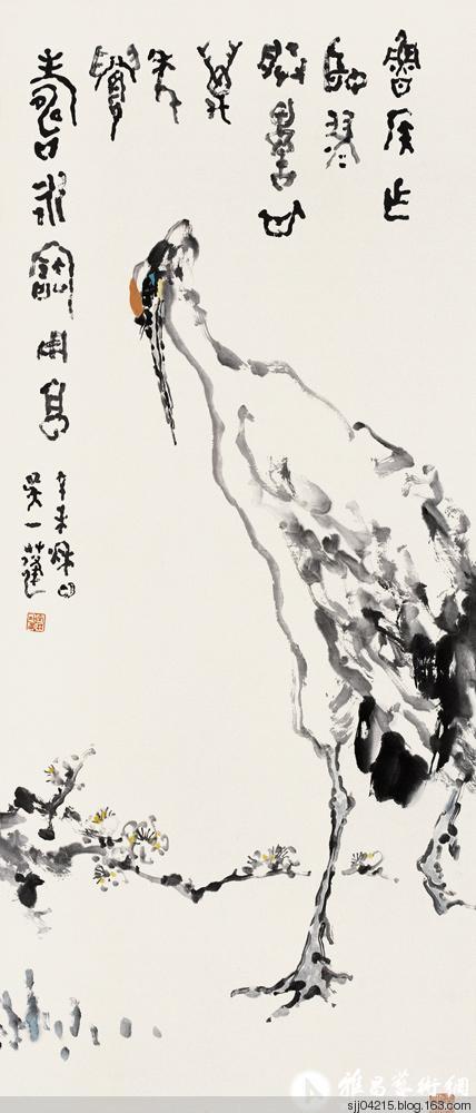 吴蓬作品精选集(6)[花鸟]