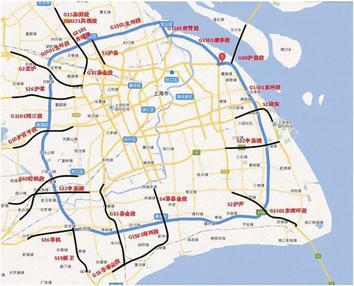 国家公路网命名编号调整这次是上海