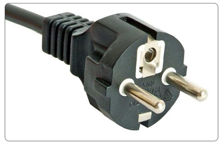 欧标橡胶线h05rn-f 欧规防水插头ip44 vde欧式防水插头线