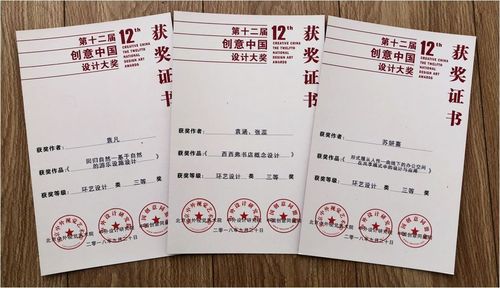 喜报环境设计专业2018创意中国大赛获奖名单