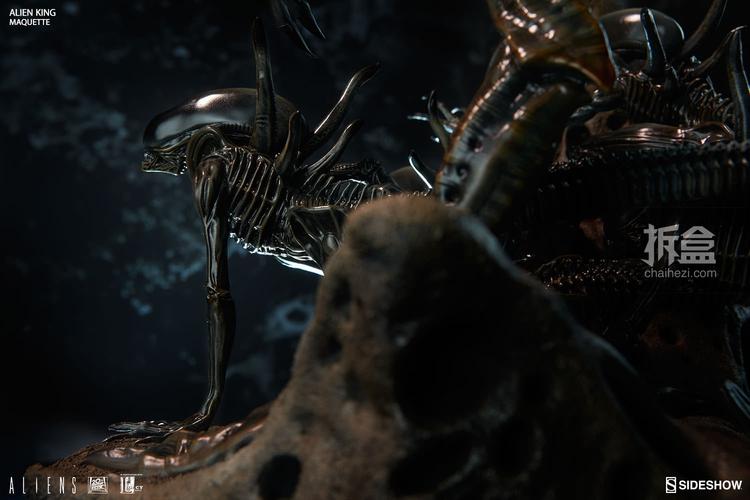 sideshowalienkingmaquette异形王雕像开订