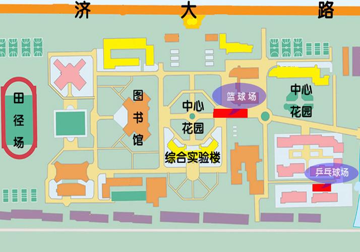 济南大学平面图舜耕区