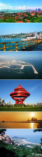 山东十七城市美景代表图——青岛篇! (440×1631)