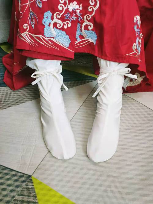 云袜汉服白色袜道袜传统道士布袜练功表演汉服影视古装居士袜