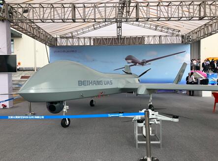 是解放军bzk-005中高空远程无人机系统的出口型——bzk-005e(长鹰e)